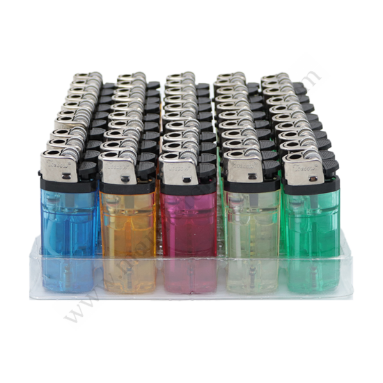 Toscow Taşlı Çakmak Şeffaf