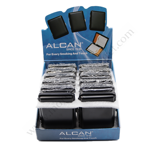 Slim Siyah Metal Dizme Tabakası