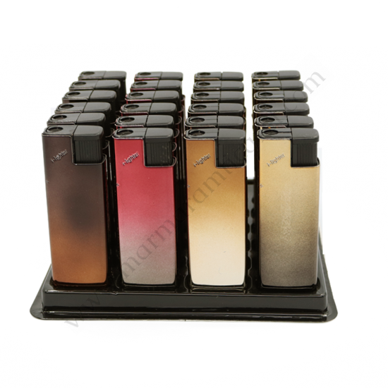 Turbo Pürmüzlü Koyu Renkli Çakmak