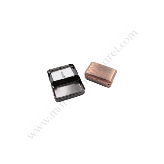 Kare Bronz Tütün Tabakası Kare Bronz Tütün Tabakası