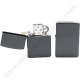 Sade Siyah Renk Zippo Çakmağı Sade Siyah Renk Zippo Çakmağı