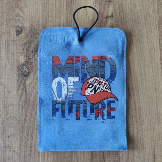 El Yapımı Hakiki Deri Tütün Cüzdanı ve Sarma Kağıdı Bölmeli Özel Baskılı Çok Amaçlı Cüzdan/Kese