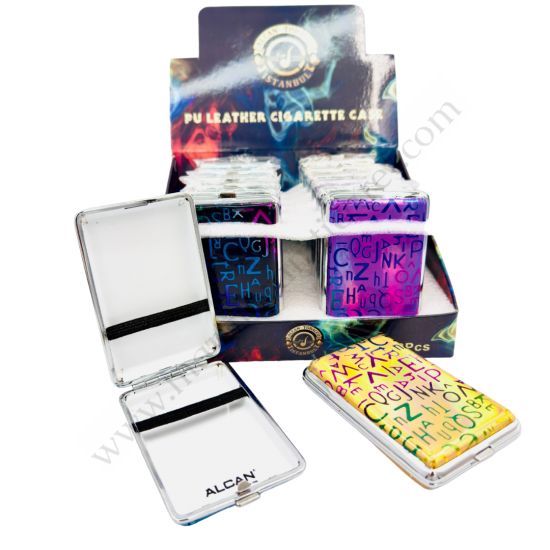 Slim Desenli Renkli Dizme Tabaka