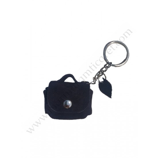 Hakiki Deri Anahtarlık Maskot Çanta