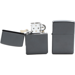 Sade Siyah Renk Zippo Çakmağı