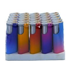 Gri Basmalı Pürmüzlü Renkli Çakmak