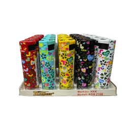 Işıklı Renkli Pürmüzlü Çakmak